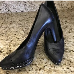 SOLD Chanel platform shoes